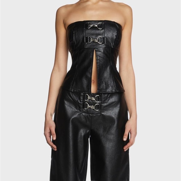 Coachella The Ragged Priest Faux Leather Two Piece Set - Picture 3 of 8